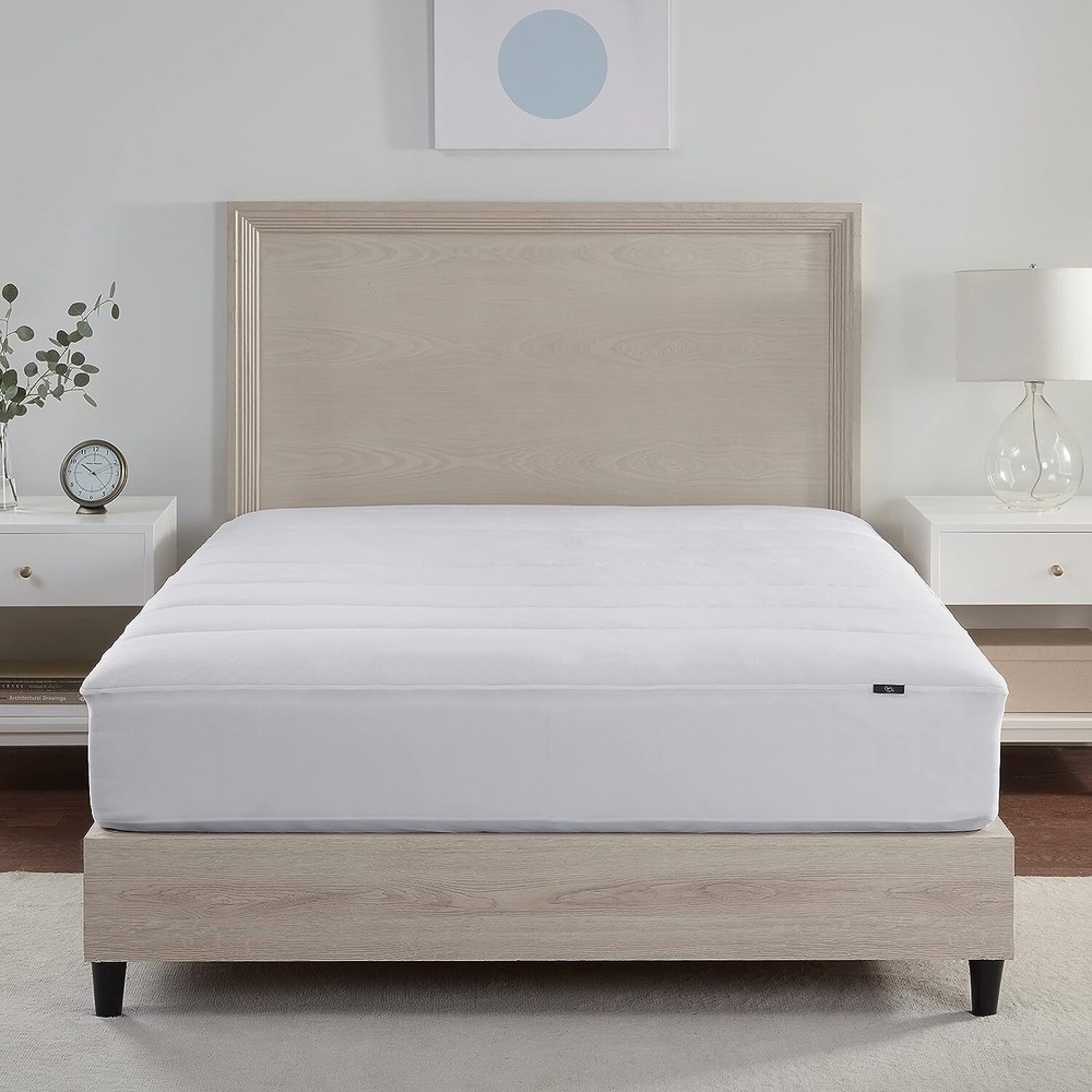 Waterproof Mattress Protector Cooling Fitted Mattress Pad Bed Cover Full Size
